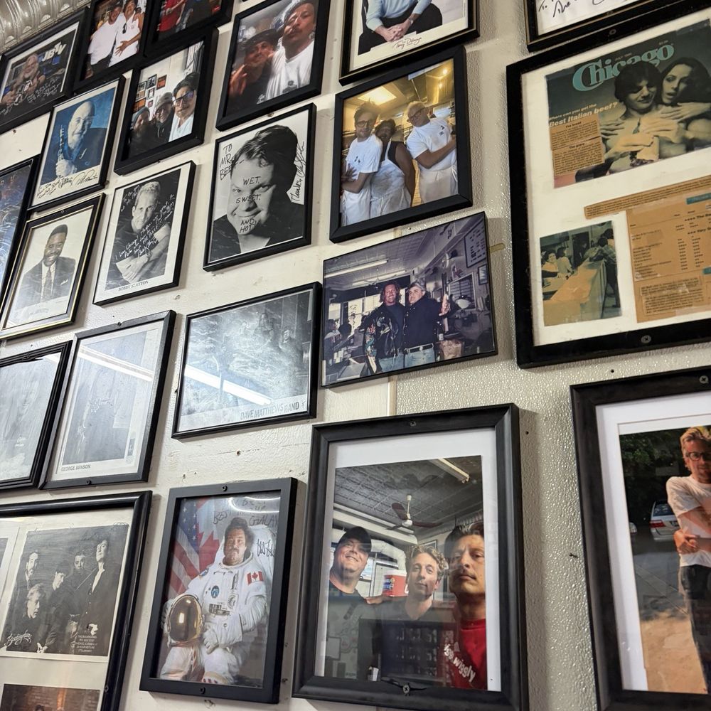 Mr. Beef - photos on the wall - Fast Food Near Me - Chicago, Illinois Mr. Beef - photos on the wall - Fast Food Near Me - Chicago, Illinois