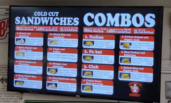 Menu photo 3 Johnny's Market Antioch, CA