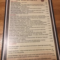 Fall Specials Menu Fall Specials Menu
