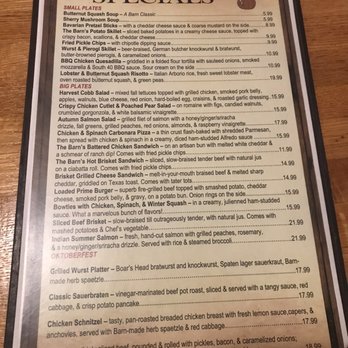 Rockaway River Barn - Fall Specials Menu - New American Near Me - Rockaway, New Jersey Rockaway River Barn - Fall Specials Menu - New American Near Me - Rockaway, New Jersey
