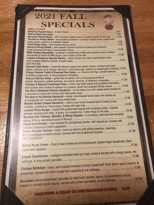 Menu photo 7 Rockaway River Barn Rockaway, NJ Menu photo 7 Rockaway River Barn Rockaway, NJ