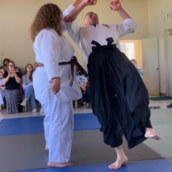Peaceful Warrior Aikido - Aikido demonstration during Black Belt Presentation ceremony