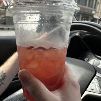 Slow Rush - Hibiscus peach lychee and nectarine - Coffee & Tea Near Me - Paso Robles, California