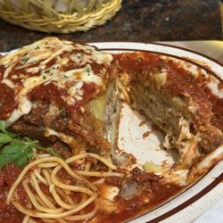 Briandi's - Eggplant Parmigiana platter