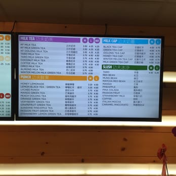 Kung Fu Tea - Amazing selection. Milk cap!! - Bubble Tea Near Me - Hoboken, New Jersey Kung Fu Tea - Amazing selection. Milk cap!! - Bubble Tea Near Me - Hoboken, New Jersey