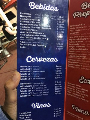 Menu photo 4 Mariscos Arcos Playas Tijuana, BCN