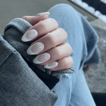 Lisle Nail Lounge - French - Nail Salons Near Me - Lisle, Illinois