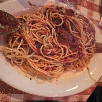 Miceli's Italian Restaurant - Spaghetti w/ Meat Sauce - Italian Near Me - Los Angeles, California