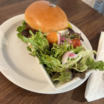 Rusk Kitchen & Bar - King Burger- 1/3 lb burger, peanut butter, bacon, sweet onion jam. - Cocktail Bars Near Me - Cincinnati, Ohio Rusk Kitchen & Bar - King Burger- 1/3 lb burger, peanut butter, bacon, sweet onion jam. - Cocktail Bars Near Me - Cincinnati, Ohio
