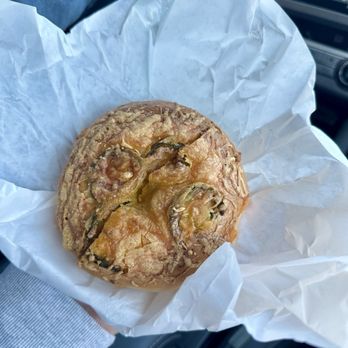 Doc's Bagels - Jalapeño cheddar bagel - Bagels Near Me - Belmont, California