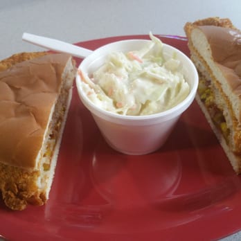 Maid-Rite - Pork tenderloin is massive... - American Near Me - Ankeny, Iowa
