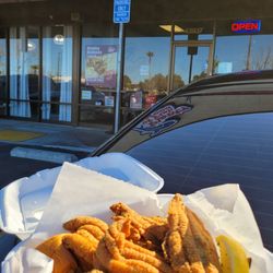 Plenty Of Fish Seafood - Combo Meal Filet of Sole Jumbo Shrimp French Fries