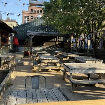 Pecan Lodge - Patio seating - Sandwiches Near Me - Dallas, Texas