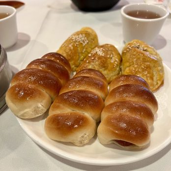 Capital Seafood - 9/16/2023 The bbq pork pastry ORDER IT. I would SKIP on the sausage buns - Dim Sum Near Me - Arcadia, California