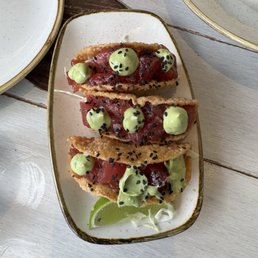 Poke tacos Poke tacos