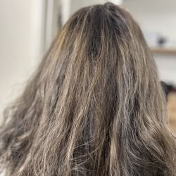 The Collective Hair Studio - What i got after paying nearly 300 dollars