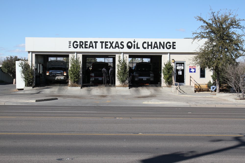 THE GREAT TEXAS OIL CHANGE Updated September 2024 2423 E 8th St