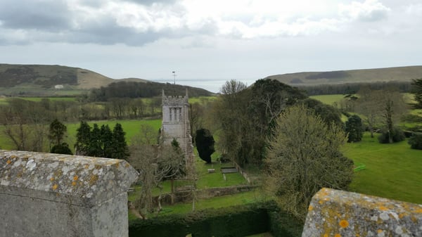 Lulworth Castle by null