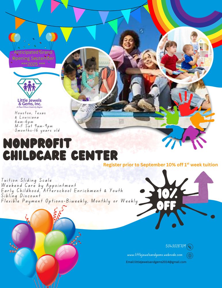Little Jewels & Gems - childcare center in Houston, TX