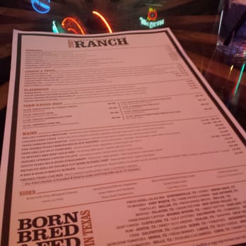The Ranch - Wagon wheel table ... thinking of you Dad - Steakhouses Near Me - Irving, Texas The Ranch - Wagon wheel table ... thinking of you Dad - Steakhouses Near Me - Irving, Texas