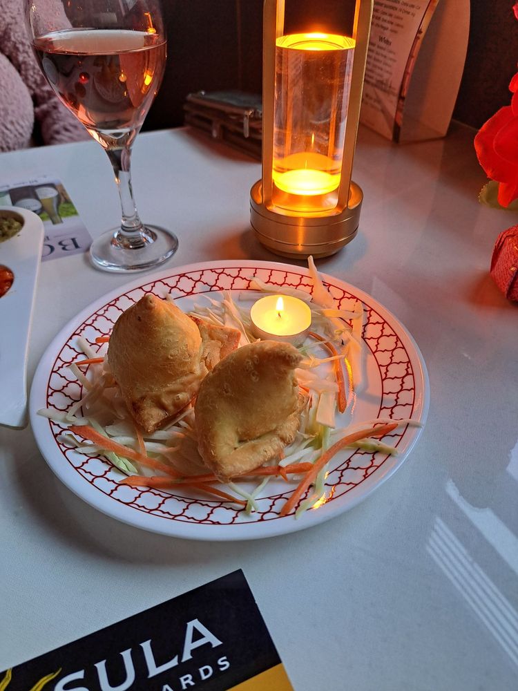 Food from Royal India Grill