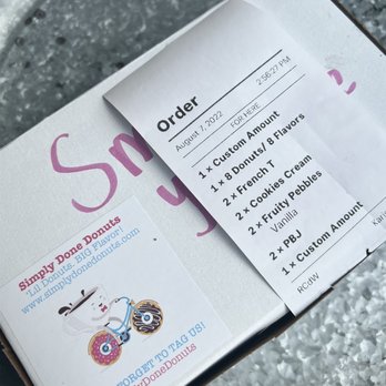 Simply Done Donuts - Order - Food Trucks Near Me - Dunwoody, Georgia Simply Done Donuts - Order - Food Trucks Near Me - Dunwoody, Georgia