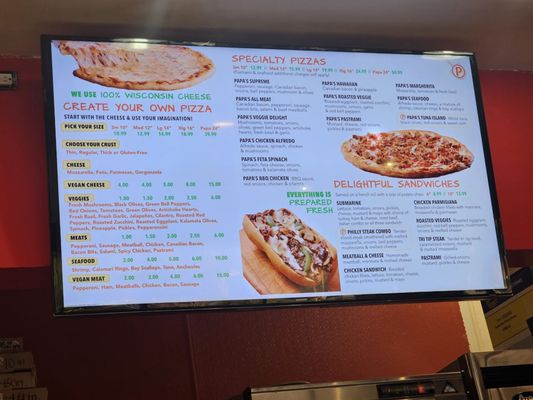 Menu photo 3 Papa Pizza Pie - Glendora Glendora, CA Menu photo 3 Papa Pizza Pie - Glendora Glendora, CA