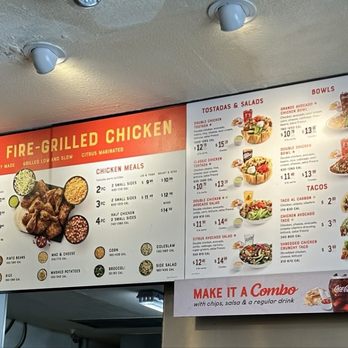 El Pollo Loco - The menu (zoom in) - Fast Food Near Me - Pasadena, California El Pollo Loco - The menu (zoom in) - Fast Food Near Me - Pasadena, California