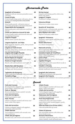 Menu photo 1 Casa D'angelo New York New York, NY Menu photo 1 Casa D'angelo New York New York, NY