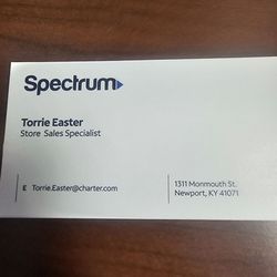 Spectrum - TORRIE BUSINESS CARD