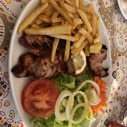 Pensão Residencial Patarata - Schweinefleisch vom Holzkohlengrill