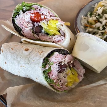 UKRAFT Brunch Cafe - The hill wrap with mango slaw - Food Trucks Near Me - Chesterfield, Missouri UKRAFT Brunch Cafe - The hill wrap with mango slaw - Food Trucks Near Me - Chesterfield, Missouri