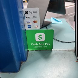 They accept cash app and Apple Pay They accept cash app and Apple Pay