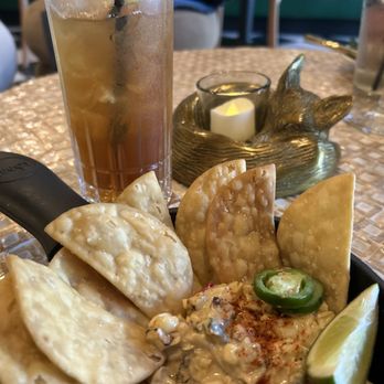 Neighbor’s Tap & Table - Elote dip with Pita chips App - Tapas/Small Plates Near Me - Gulfport, Mississippi