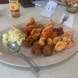 Sherry's Country Kitchen - 1/2 Catfish, 1/2 Shrimp Platter