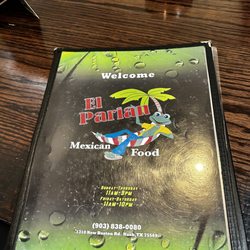 El Parian - Menu