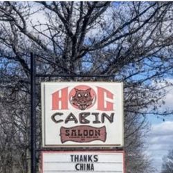 Hog Cabin Saloon - Hog Cabin,  Xenophobia and Beer!