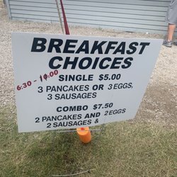 Sacred Heart Brat Stand - Menu
