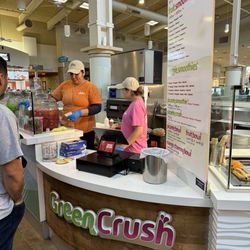 Green Crush - Kiosk front
