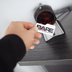 Bare Performance Nutrition - Members scanning in at our front desk and reception.