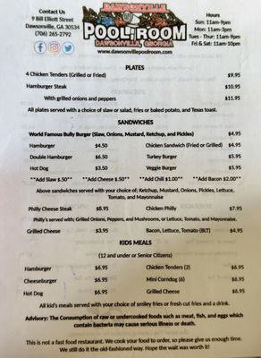 Dawsonville Pool Room by null