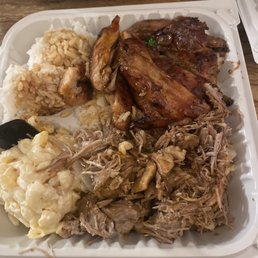 Kalua Combo with Teriyaki Chicken