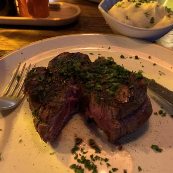The Lost Fire - Perfectly cooked filet - Steakhouses Near Me - Kennebunkport, Maine