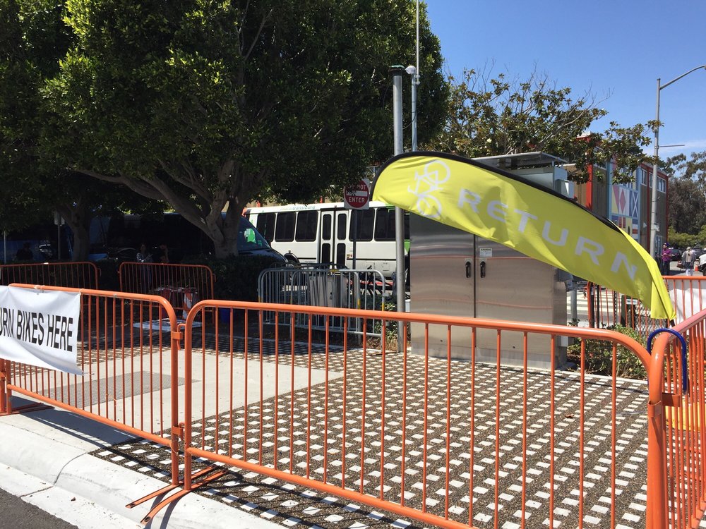Sausalito Bike Return Logo