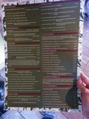 Menu photo 8 Pho 99 Bellingham, WA