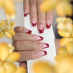 Happiness Nails & Spa - Nancy did such a great job on my nails! She used the builder gel and not acrylic, which made my nails feel so light and natural.