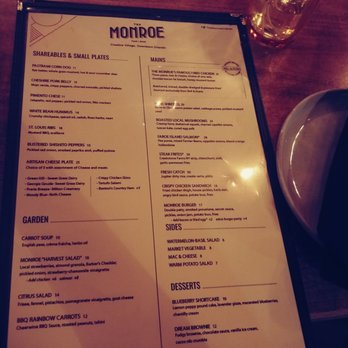 The Monroe - New American Near Me - Orlando, Florida The Monroe - New American Near Me - Orlando, Florida
