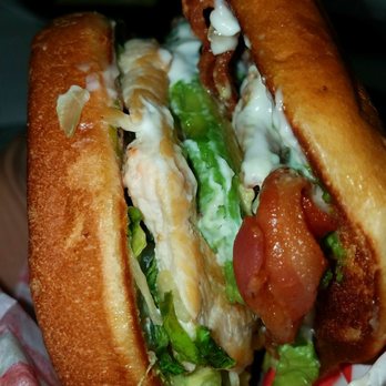 Stewart&Grub - Apollo Chicken Sandwich (grilled chicken breast, bacon and avocado)!!! - Chicken Wings Near Me - Downey, California