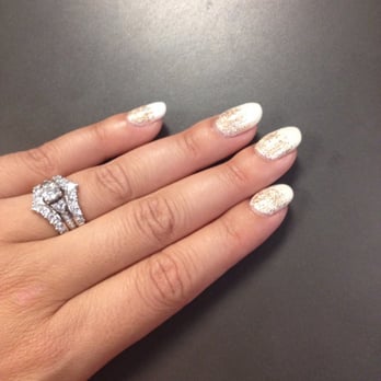 Yvonne's Nails - Thao did a great gold glitter ombré for my wedding! - Nail Salons Near Me - Fremont, California Yvonne's Nails - Thao did a great gold glitter ombré for my wedding! - Nail Salons Near Me - Fremont, California