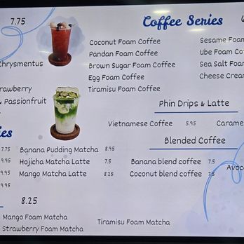Soulsip - Menu - Coffee & Tea Near Me - San Jose, California